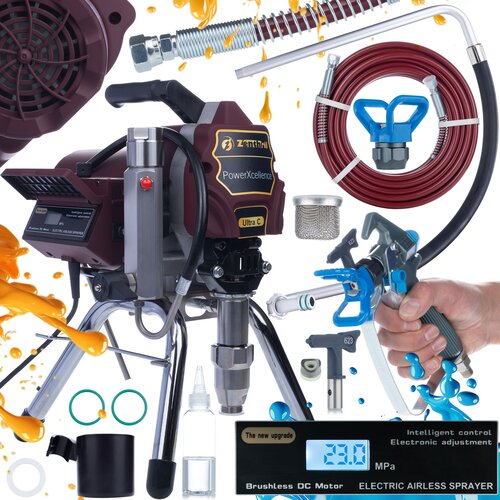 Rosfix Ultra C Lakirna Enota &ndash; 3000 W, 20 Mpa, 3,5 L/Min, Brezkrtačni Motor, LCD, Serija Powerxcellence, (5000212334) Cene