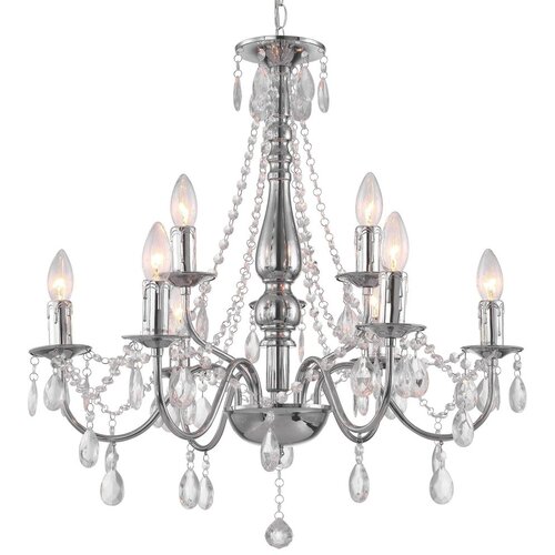 Toolight Viseći luster EBT016-9CP CHROME Slike