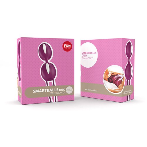 Fun Factory vaginalne kuglice - Smartballs Duo, ružičaste Slike
