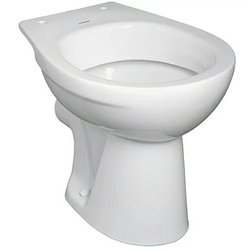 CAMARGUE Sydney Stajaća WC školjka (S rubom za pranje, Bez posebne glazure, Oblik ispiranja: Duboko, WC odvod: Vodoravno, Bijele boje)
