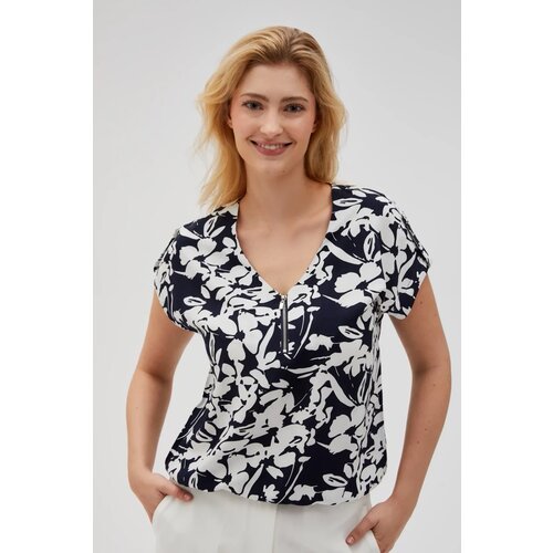 Marisse Women's Shirt L-Ko-4618 Navy Cene