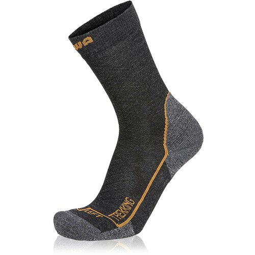 Lowa muške čarape za planinarenje trekking mid socks tamnosive Slike
