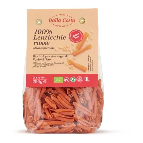 Dalla Costa Bezglutenske crvene le&Auml;e (100%) 250g Cijene