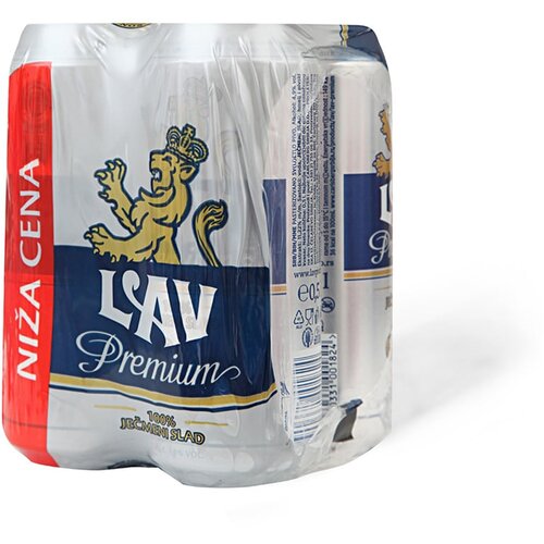 Lav Pivo Premium 0.5l lim 3+1 gratis Slike