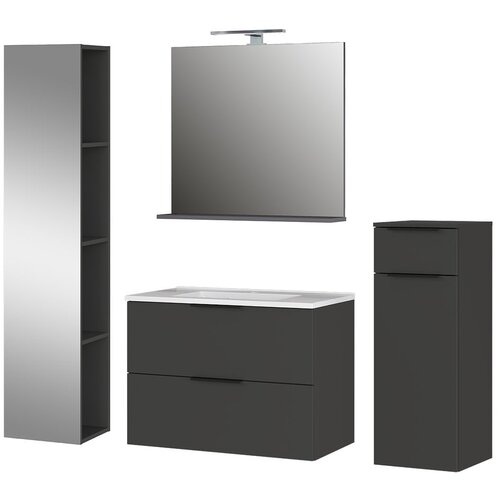 Germania Antracit kupaonski set Crandon 7809 - Cijene