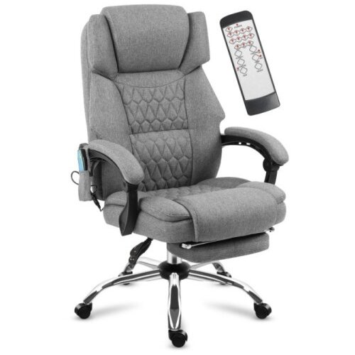 Mark Adler kancelarijska stolica sa masažerima boss 6.0 grey ( 8358 ) Slike