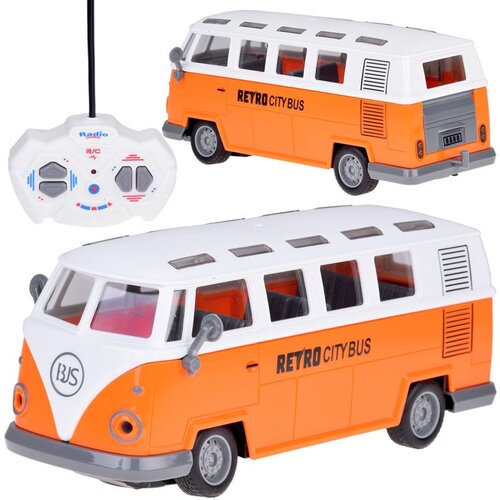 Retro gradski autobus s daljinskim upravljačem Slike