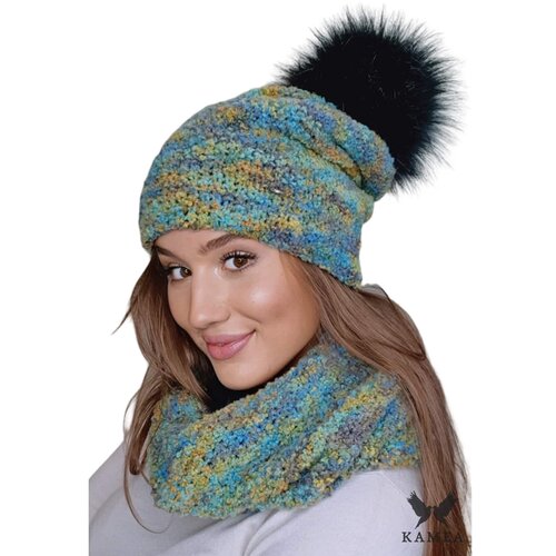 Kamea Woman&amp;#039;s Set Hat&amp;amp;Chimney K.22.216.03 Slike