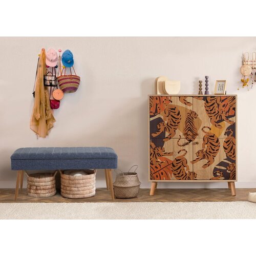 Woody Fashion multilux - tigris - 1048 sonomodark blue hallway furniture set Cene