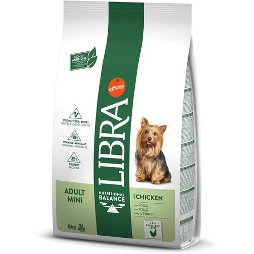 Affinity Libra Libra Dog Mini pi&amp;scaron;čanec - Varčno pakiranje: 2 x 8 kg Slike