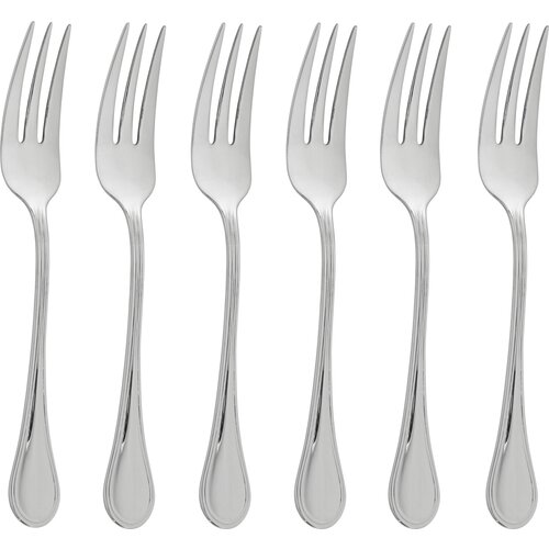 Sambonet royal inox 6 cake fork set Slike