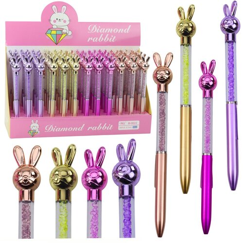  Rabbit kemijska olovka dijamanti plavi uložak 0,7 mm mix Slike