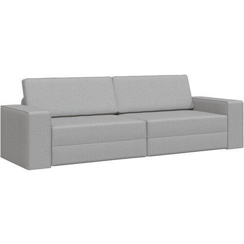 VidaXL Podna Sofa Krevet 2-u-1 Boja Oblaka 245x150x60.5 cm Tkanina Slike