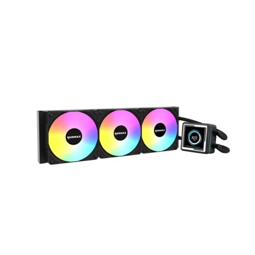Raidmax CPU hladnjak INFINITAS LM360 ARGB LCD 2.73" Black, LM360BK Cene