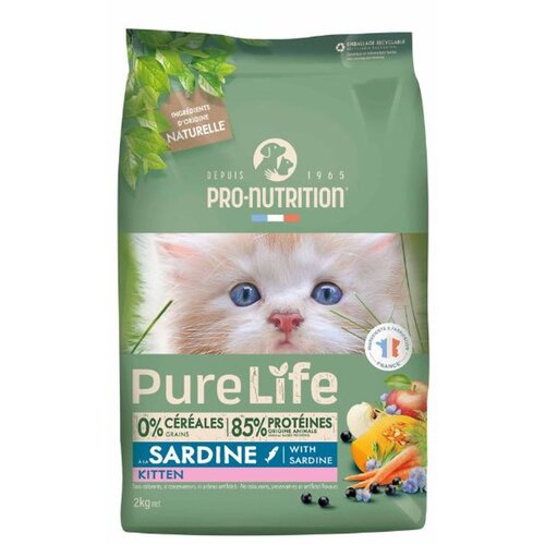 Pro nutrition pure life cat kitten 2 kg Slike