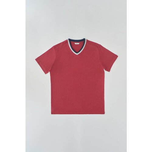 Dagi T-Shirt - Burgundy Slike