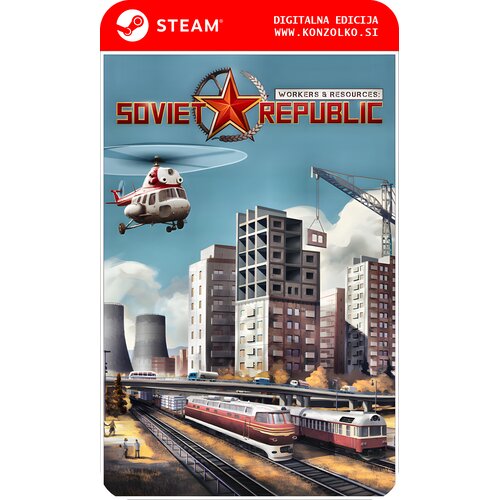  Workers & Resources Soviet Republic World Maps dodatek za igro - Steam koda brez &scaron;katlice (WINDOWS PC) Cene