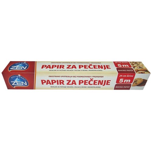 Zen Papir za pečenje, 29 cm, 5 m Slike