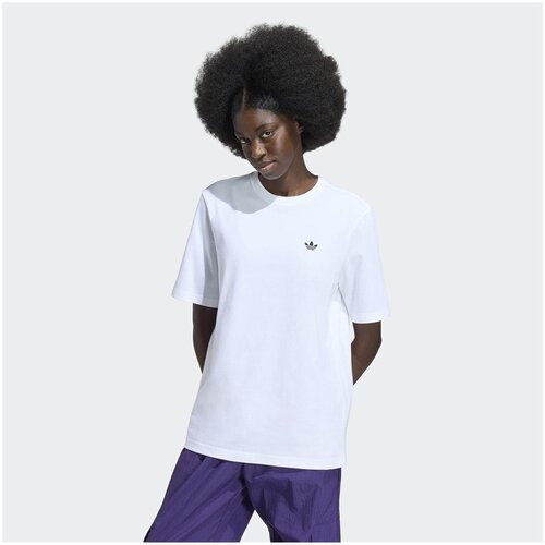 Adidas Majice s kratkimi rokavi KQ6722 Bela Slike