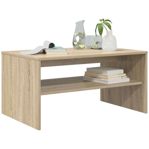  Stolić za kavu Sonoma hrast 80 x 50 x 40 cm Konstruirano drvo Slike