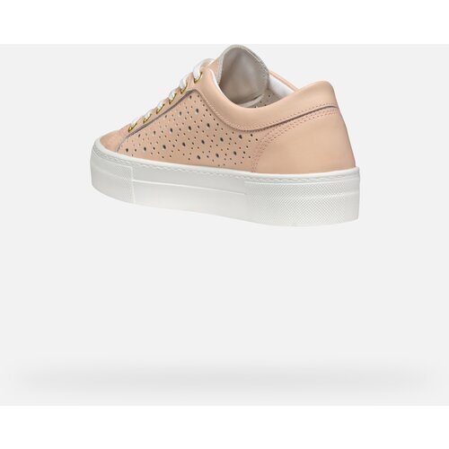 Geox Beige women's sneakers Claudin - Women's Cene