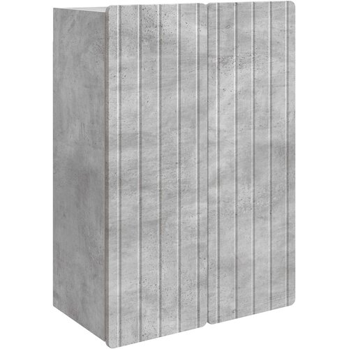  Ormar za montažu na zid Betonska siva 66 x 34,5 x 92 cm Cene