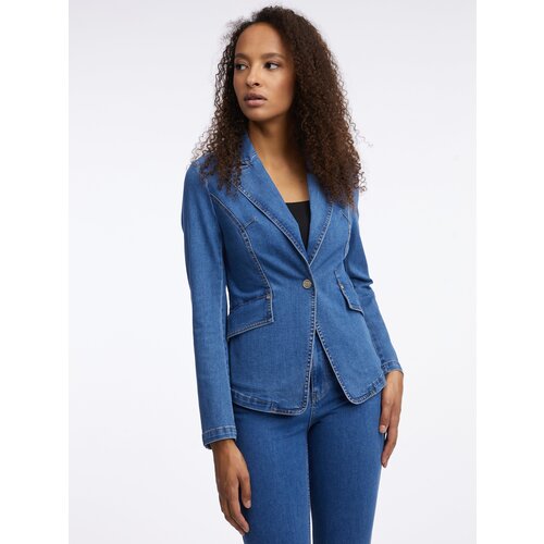 Orsay Blue Ladies Denim Jacket - Women Cene