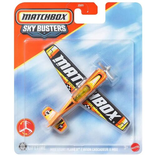 Mattel matchbox sky busters: stunt plane ii model aviona 1/64 - Slike