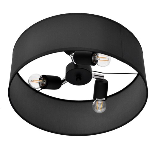  Luster na &amp;scaron;ipci ALBA 3xE27/15W/230V crna Slike