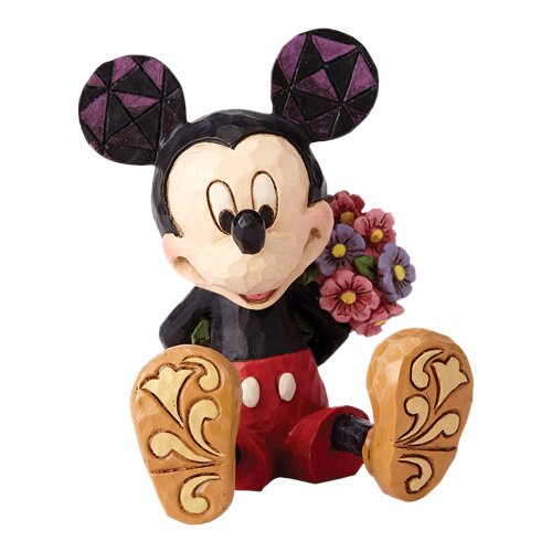 Jim Shore figura Mickey Mouse with Flowers Mini Figure Cene