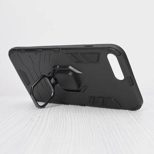Techsuit Silicone Shield za&amp;scaron;titna maska za iPhone 7 Plus / 8 Plus - crna Slike