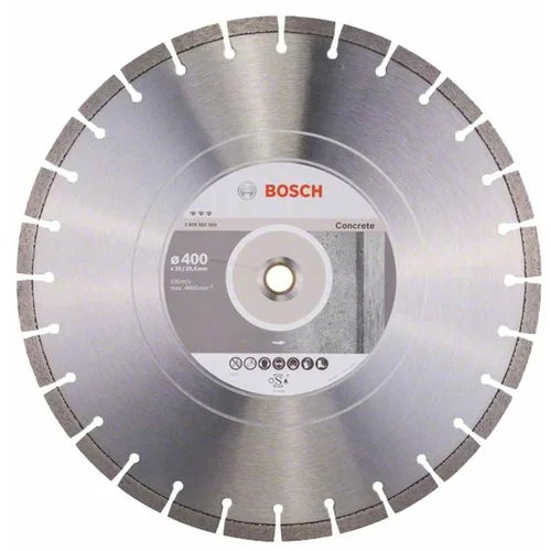 Bosch DIAMANTNA REZALNA PLOŠČA 400X20/25.4 ZA BETON