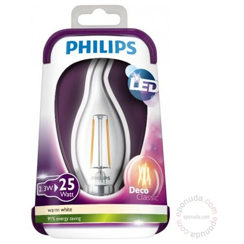Philips LED sijalica Classic E14 25W WW BA35 CL ND/4 PS361 Slike