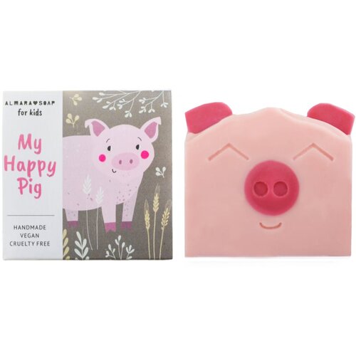 Almara Soap For Kids My Happy Pig sapun ručne izrade s mirisom kruške za djecu 100 g Cijene