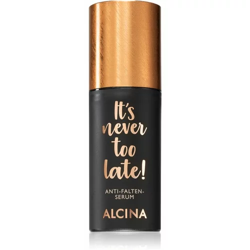 ALCINA It´s Never Too Late! Anti-Wrinkle serum proti gubam 30 ml za ženske