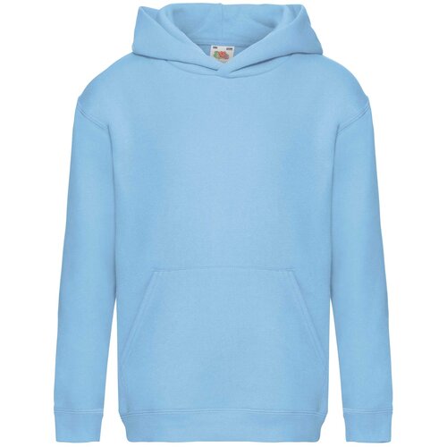 Fruit Of The Loom Błękitna bluza dziecięca Hooded Sweat Cene