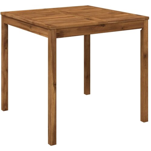  Stol za večeru u vrtu Prirodna 80 x 80 5 x 75 cm - Prirodna 80 x 80 5 x 75 cm Slike