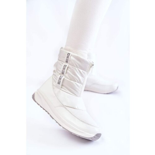 Big Star Women's snow boots KK274393 White Cene