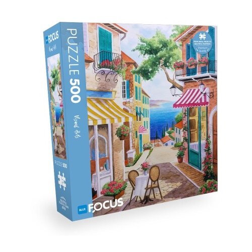  Puzzle 500 pcs beautiful coastal town bf460 ( 108/24606 ) Cene