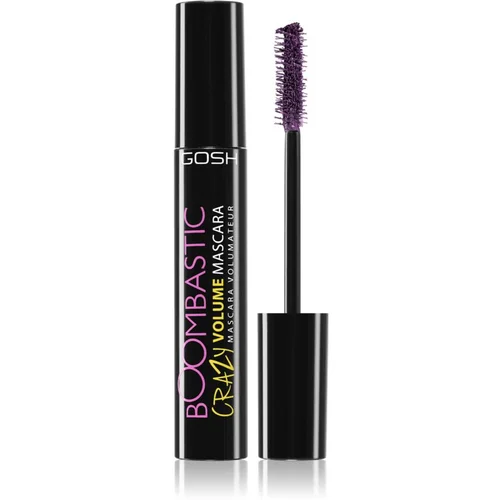 Gosh Boombastic maskara za volumen in privihanje trepalnic odtenek 006 Dusty Violet 13 ml