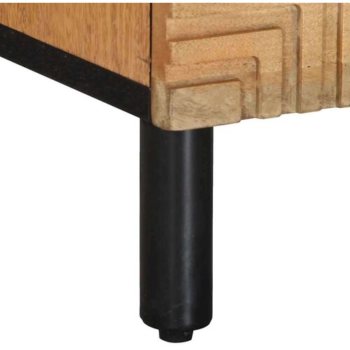 vidaXL Noćni ormarići 2 kom smeđi 40x33x46 cm Puno drvo Mango Cijene