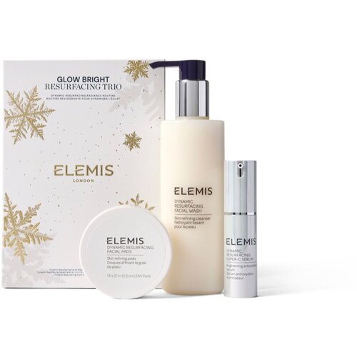 Elemis Holiday Collection Glow Bright Resurfacing Trio poklon set Slike