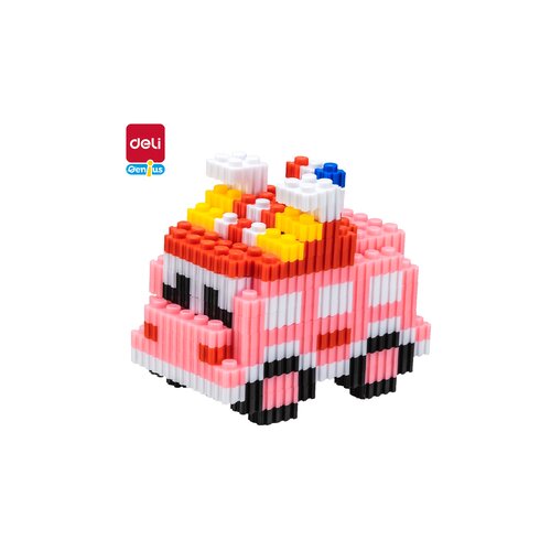 Deli DEČIJA IGRAČKA - KREATIVNI BLOKOVI ZA SLAGANJE AUTO EH735 Slike