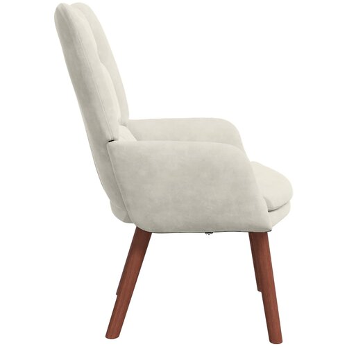  Fotelja Krema 63 x 67 x 94 cm Bar&amp;scaron;un Slike