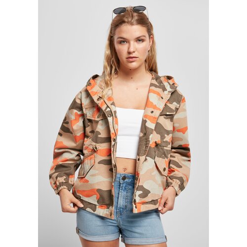 Urban Classics Women's Oversized Camo Parka Jacket with Brick Mask Cijene