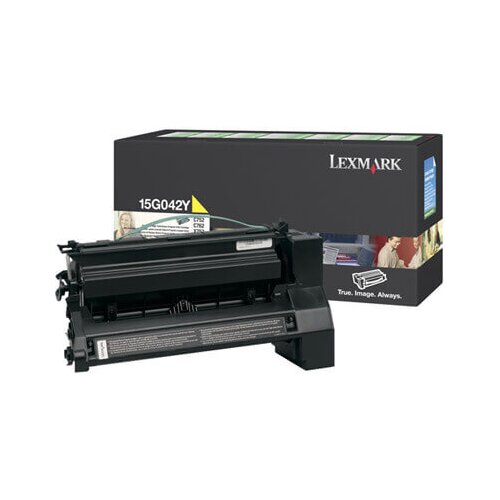 Lexmark Toner 15G042Y (rumena), original Cene