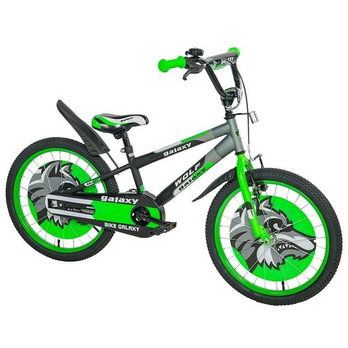 Mega Favorit CTB WOLF 20crna zelena dečiji bicikl Slike