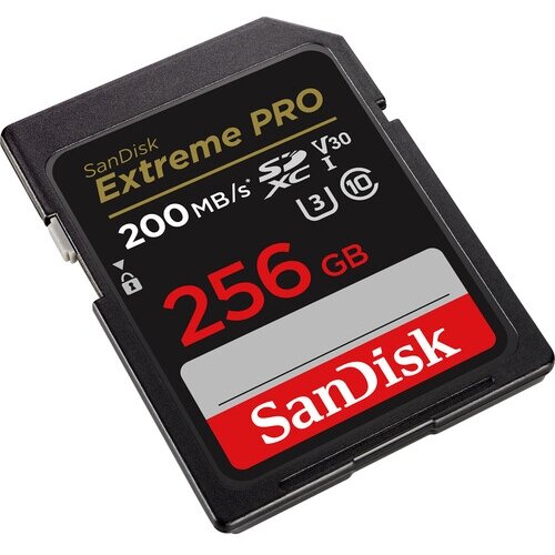 Sandisk SDXC 256GB extreme pro 200MB/s V30 UHS-I class10 U3 V30 Slike