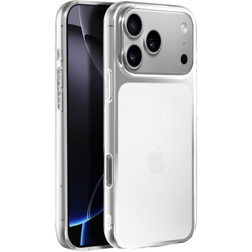 AVIZAR Ovitek za iPhone 17 Pro Max iz mehkega robustnega silikona, Prozorno, (5000189098) Cene