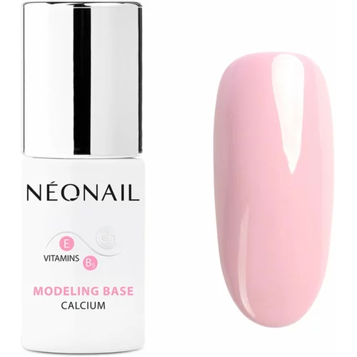 NeoNail Modeling Base Calcium bazni lak za gel nokte s kalcijem nijansa Blush Boomer 7,2 ml